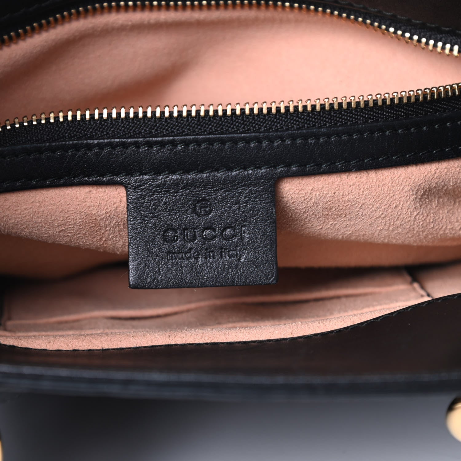 Gucci Soft Guccissima Signature Top Handle Tote Bag Black 6 of 17