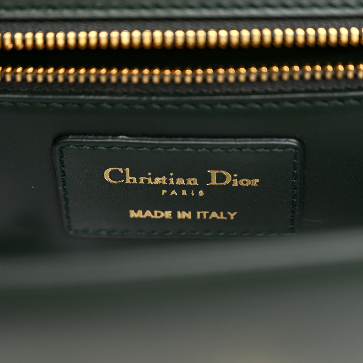 Christian Dior Smooth Calfskin 30 Montaigne Flap Bag Green 6 of 10