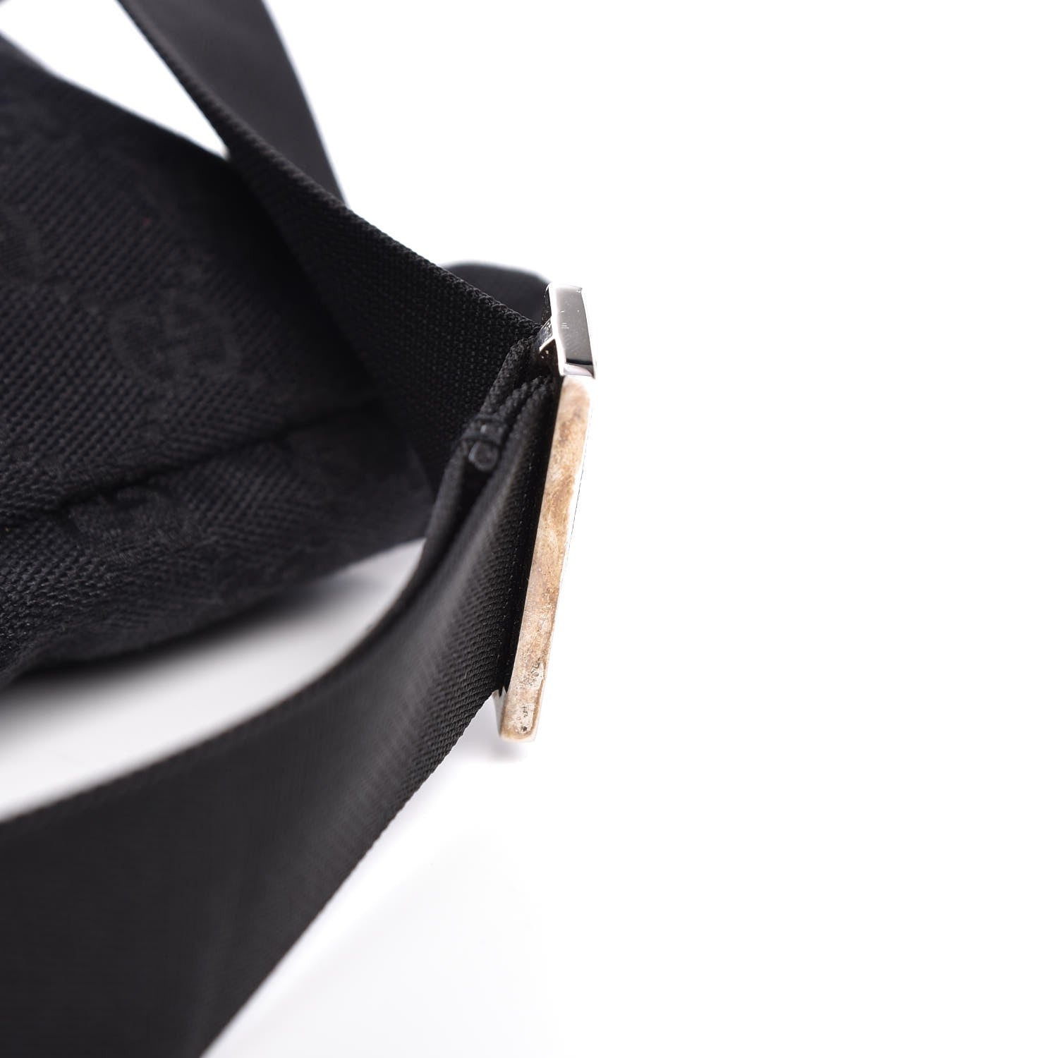 Gucci GG Monogram Double Pocket Belt Bag Black 8 of 8