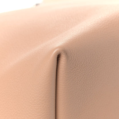 Louis Vuitton Calfskin Lockme Hobo Beige 7 of 10