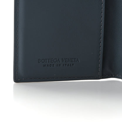 Bottega Veneta Nappa Maxi Intrecciato Bi-Fold Card Holder Thunder 6 of 9