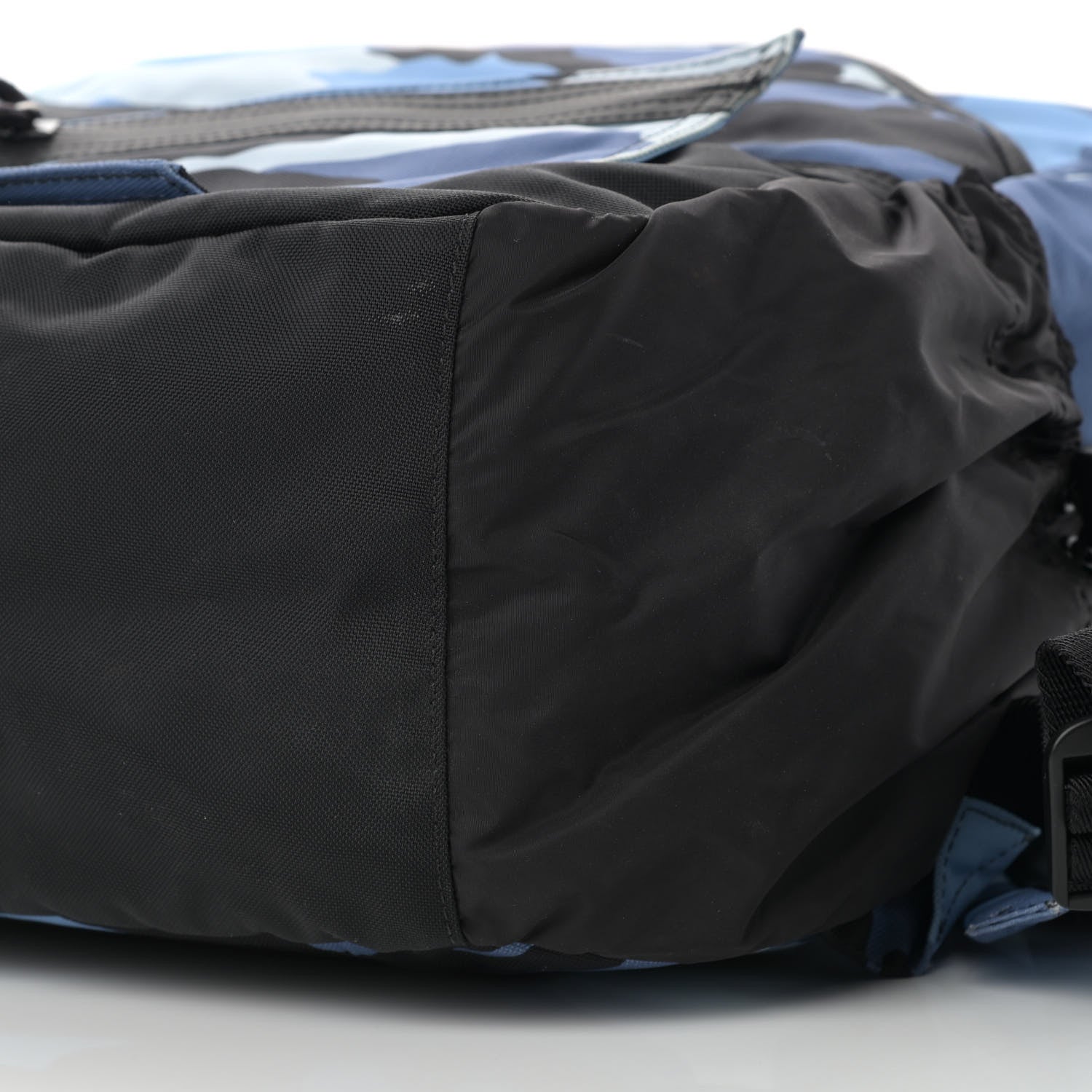 Valentino Garavani Nylon Camouflage Backpack Blue 9 of 10