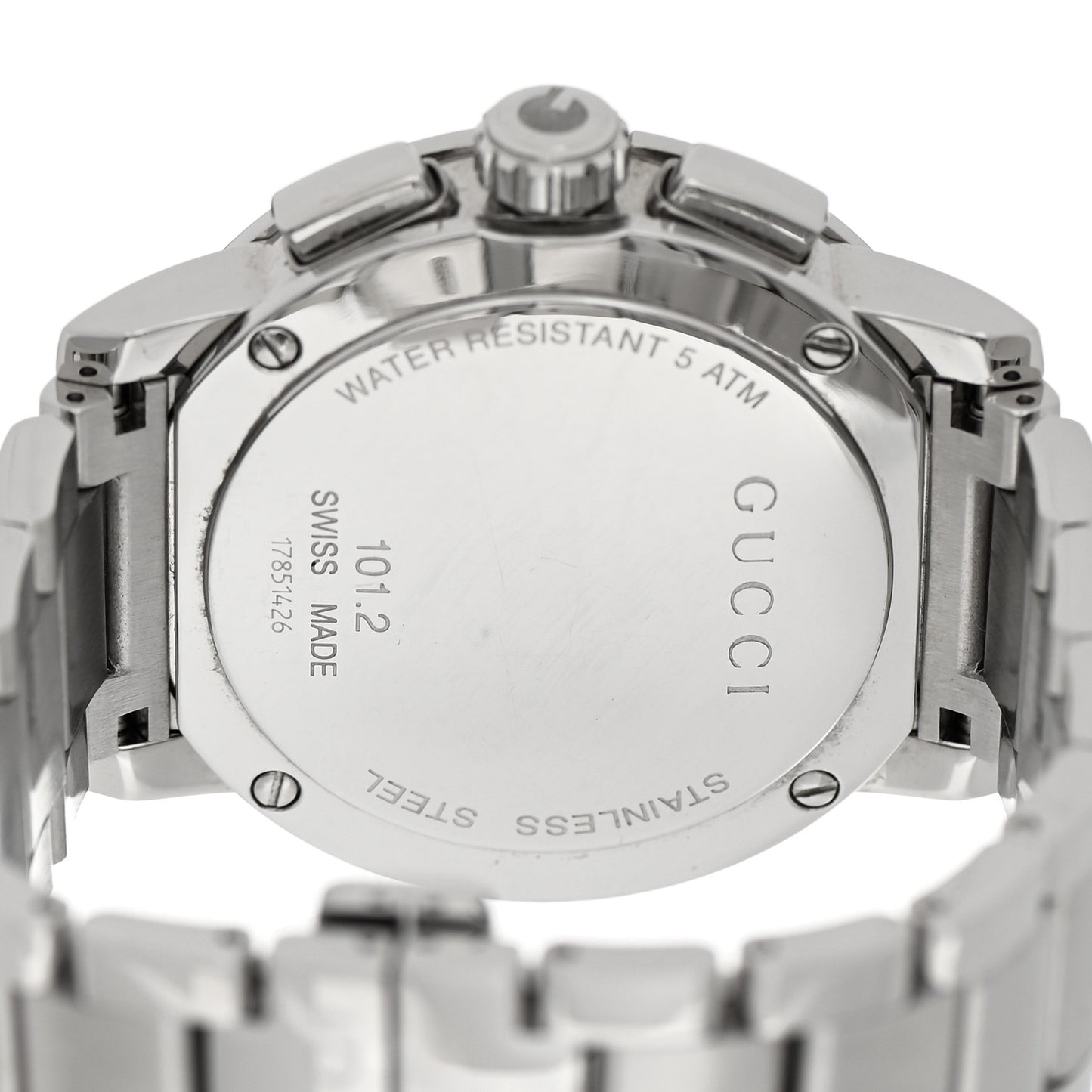 Stainless Steel 44mm G-Chrono Quartz Watch Black