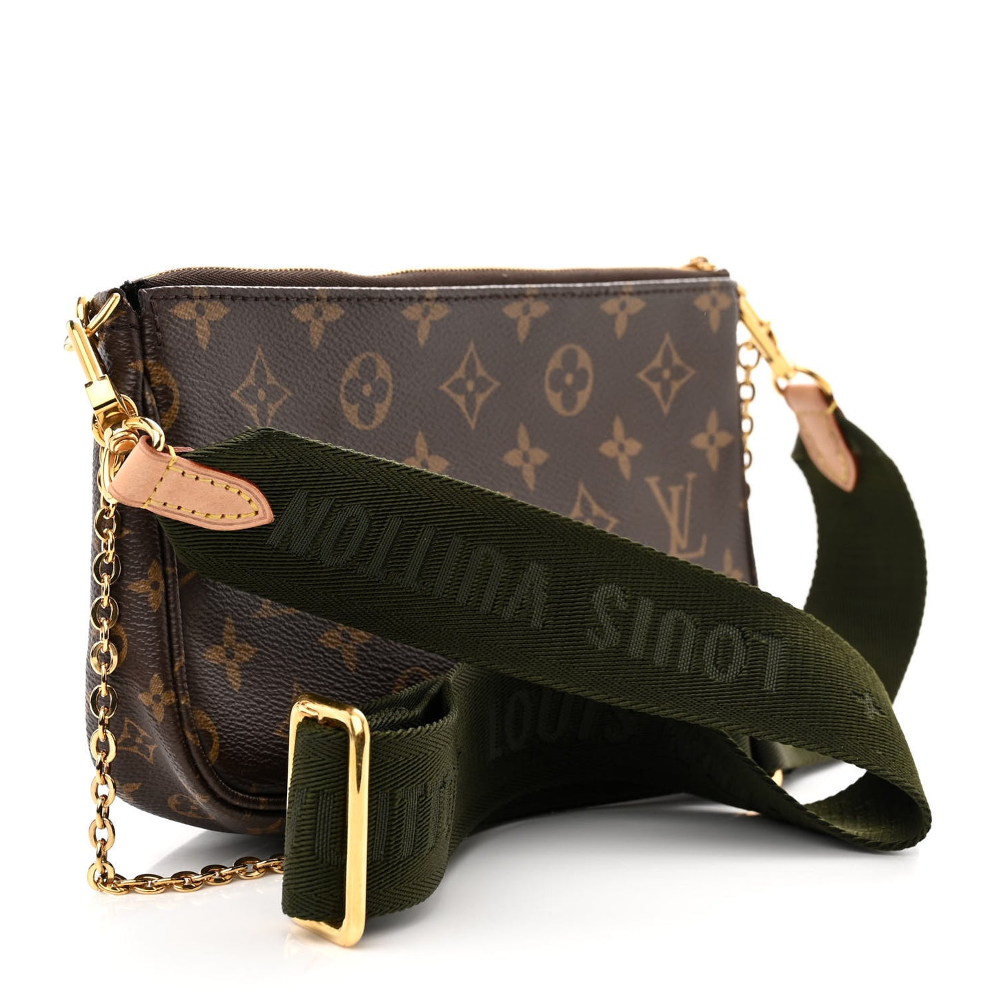 Monogram Multi Pochette Accessories Kaki