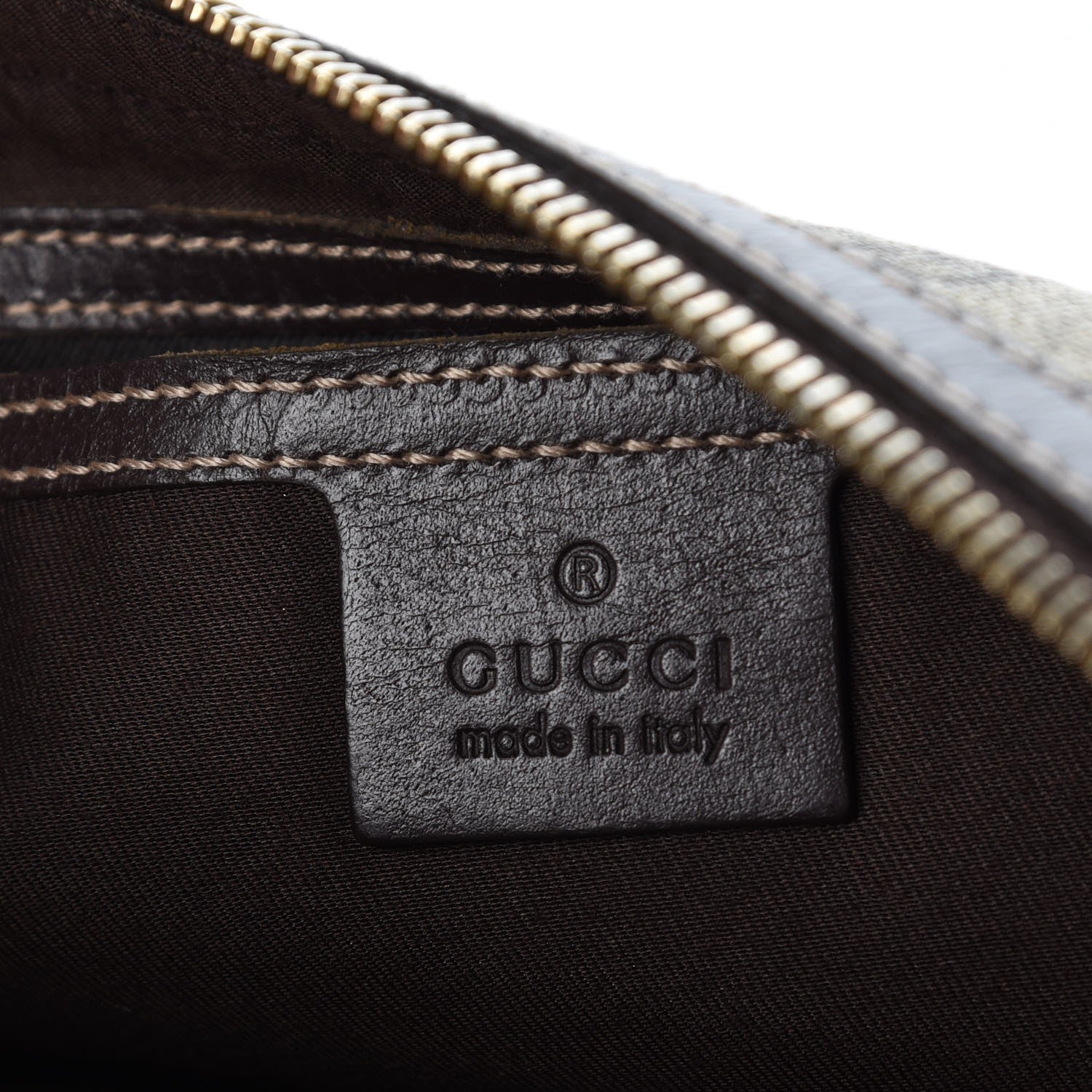 Gucci GG Plus Monogram Belt Bag Dark Brown 6 of 8