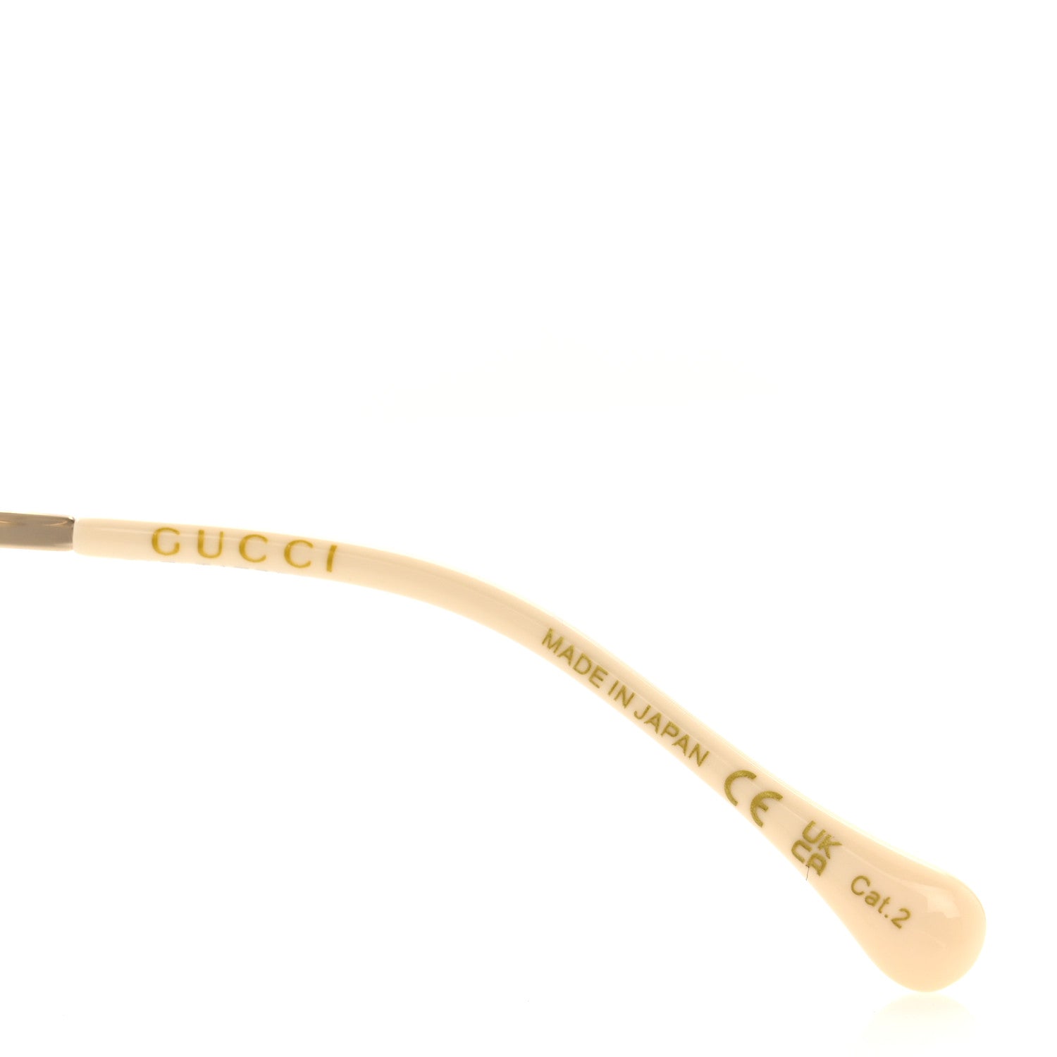 Gucci Horsebit Square Frame Sunglasses GG1020S Gold 5 of 7