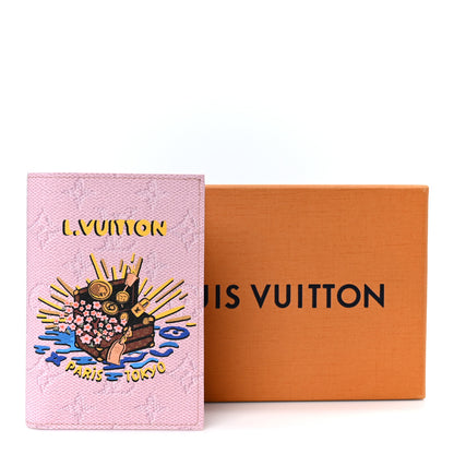 Louis Vuitton Monogram Paris Tokyo Pocket Organizer NM Pink 8 of 8