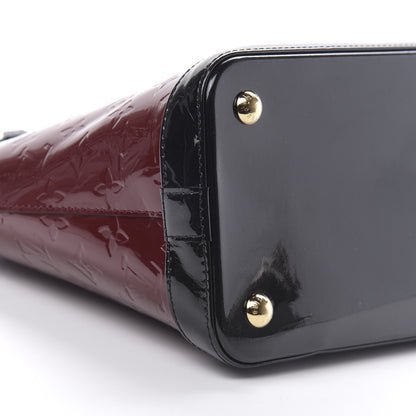 Louis Vuitton Vernis Lockit PM Griotte 9 of 10