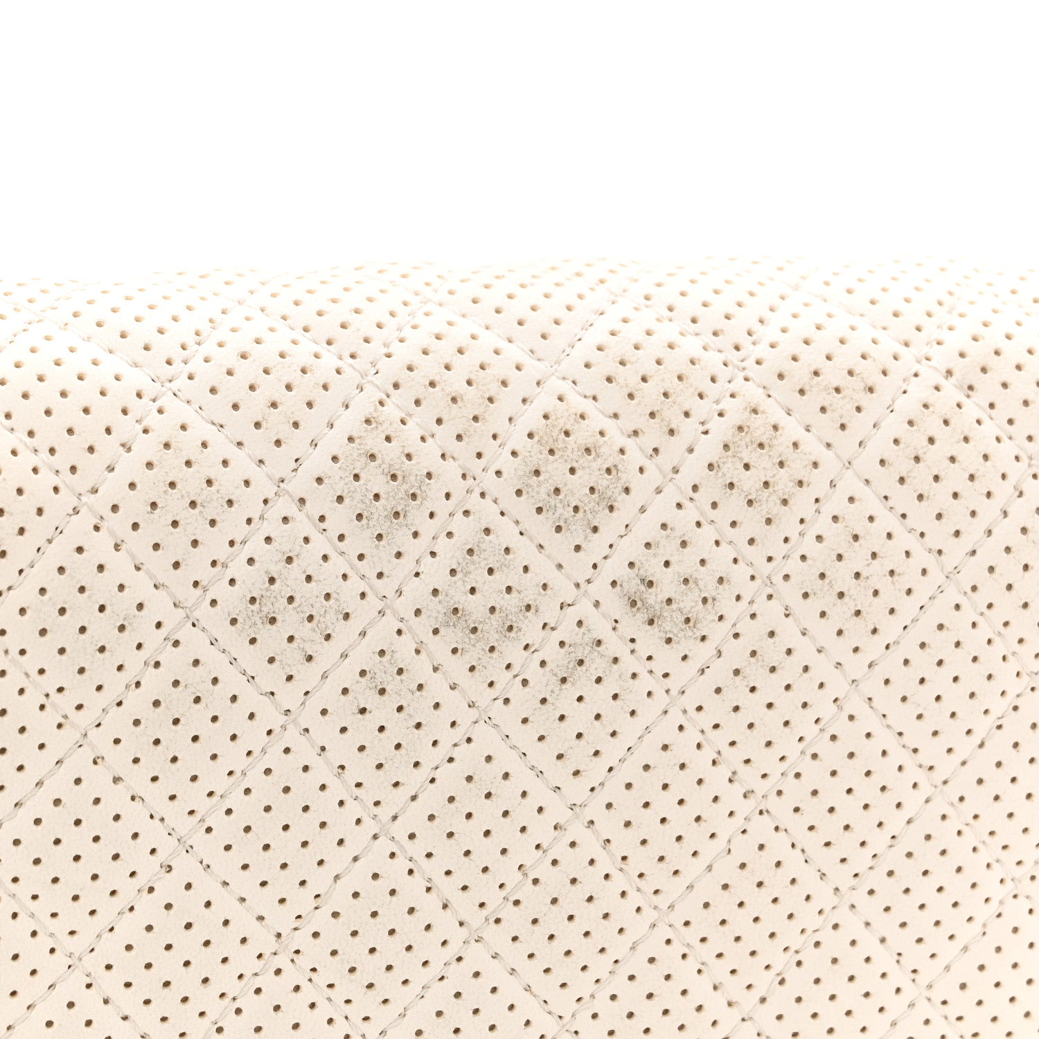 Chanel Lambskin Perforated Medium Boy Flap White 17 of 20