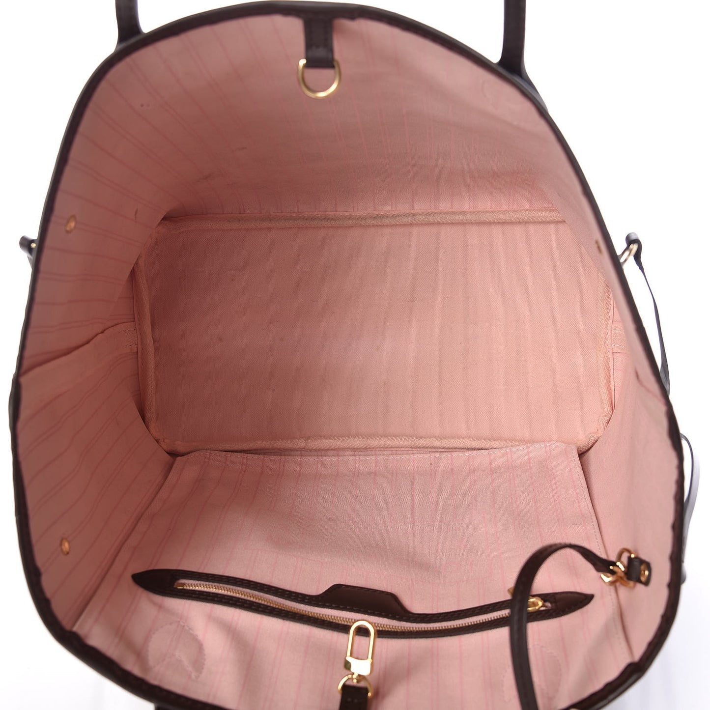 Damier Ebene Neo Neverfull MM Rose Ballerine