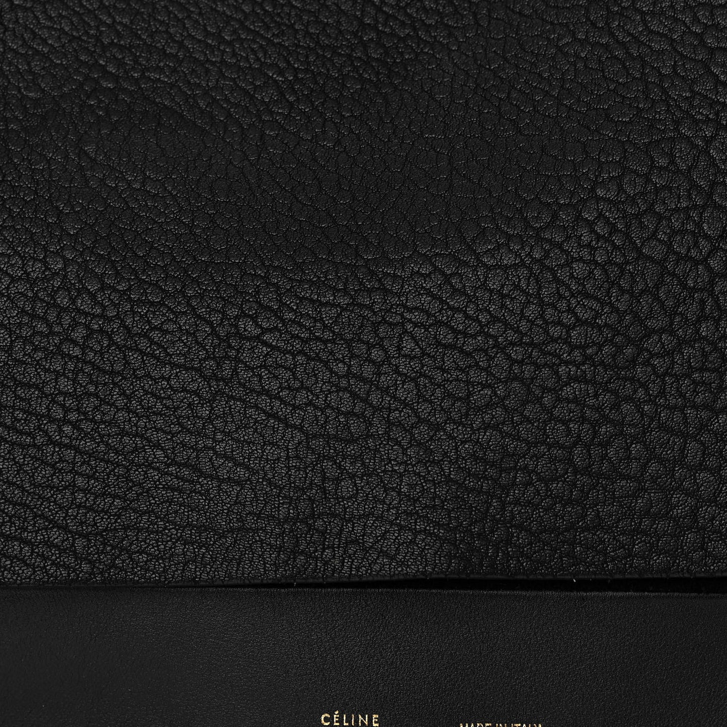 Shrunken Lambskin All Soft Shoulder Bag Black