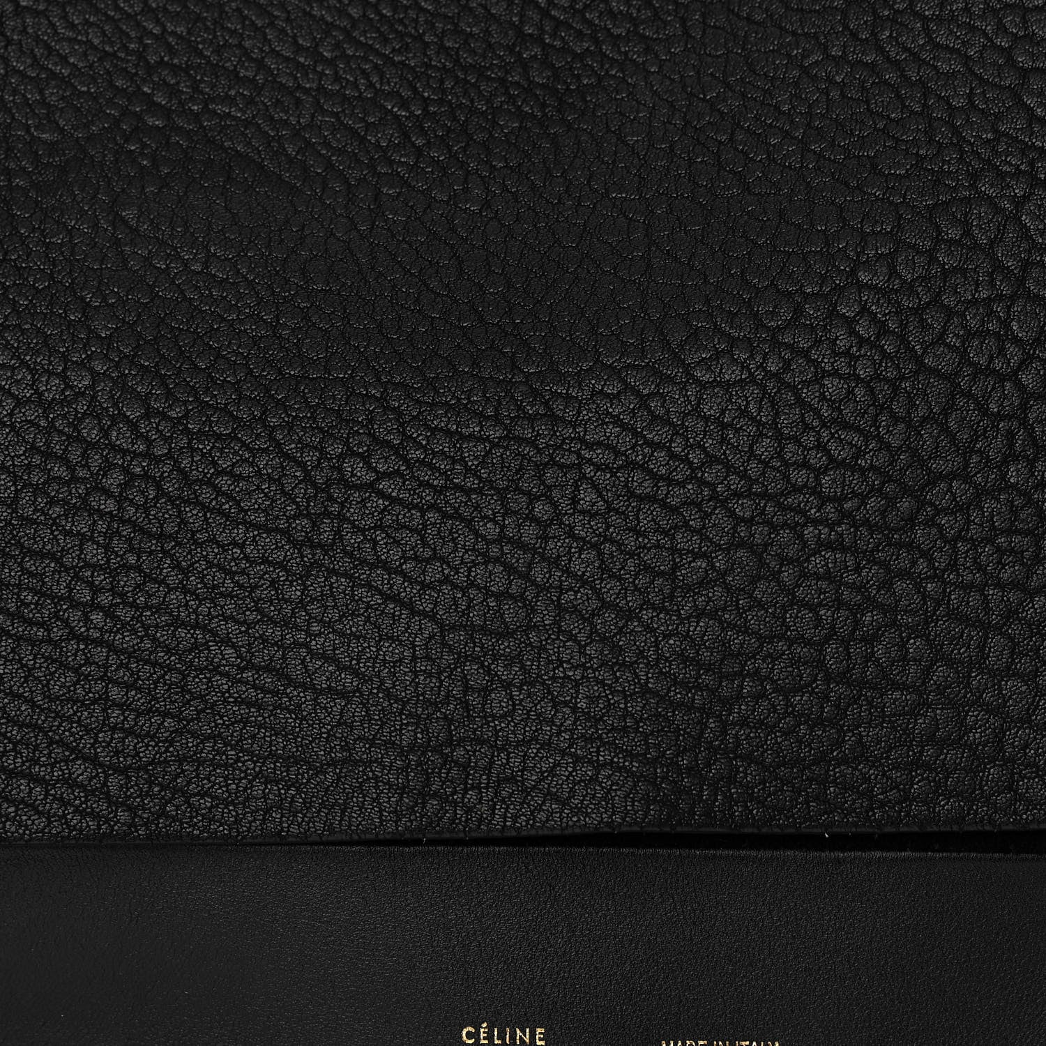 Celine Shrunken Lambskin All Soft Shoulder Bag Black 7 of 14