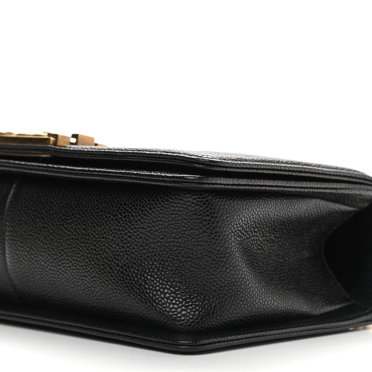 Chanel Caviar Quilted Medium Boy Flap Black 9 of 9