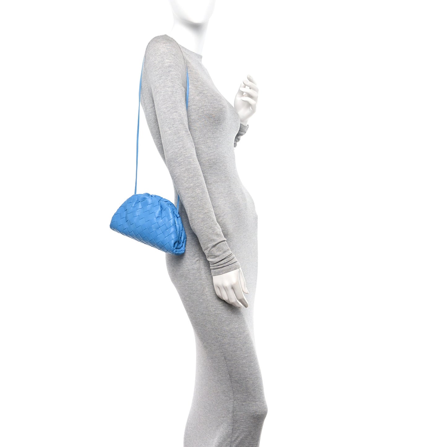 Nappa Intrecciato The Mini Pouch Swimming Pool