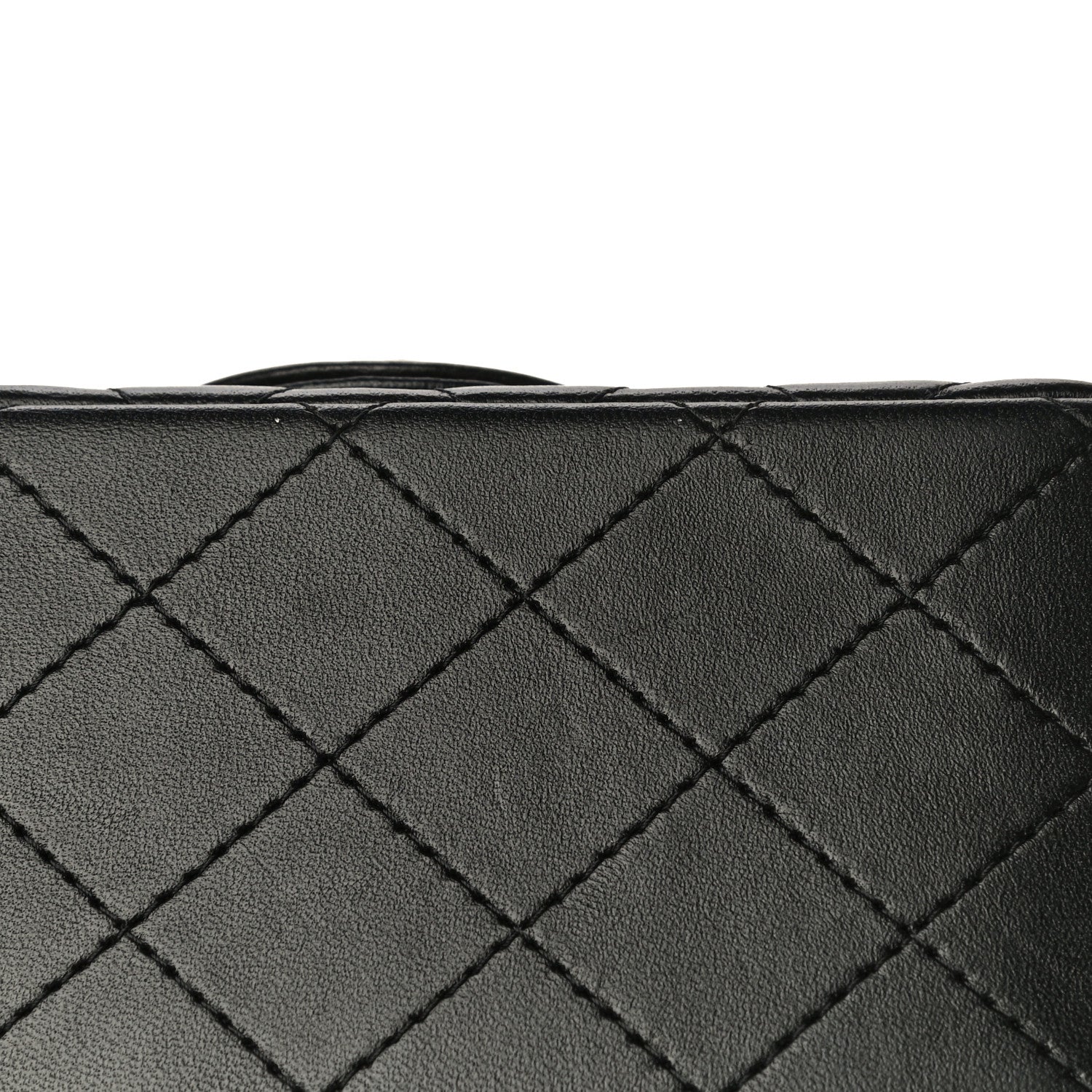 Chanel Lambskin Quilted Mini Square Flap Black 17 of 17