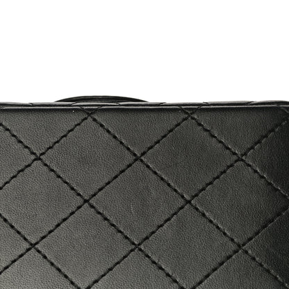 Chanel Lambskin Quilted Mini Square Flap Black 17 of 17