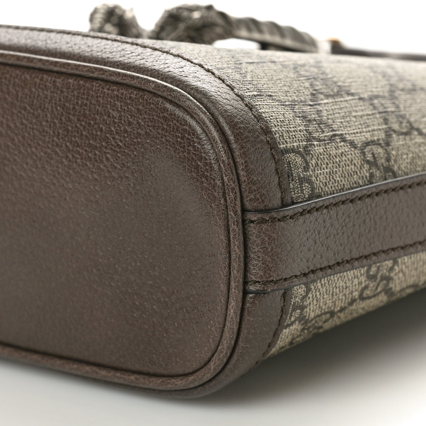 GG Supreme Monogram Medium Dionysus Bucket Bag Beige New Acero