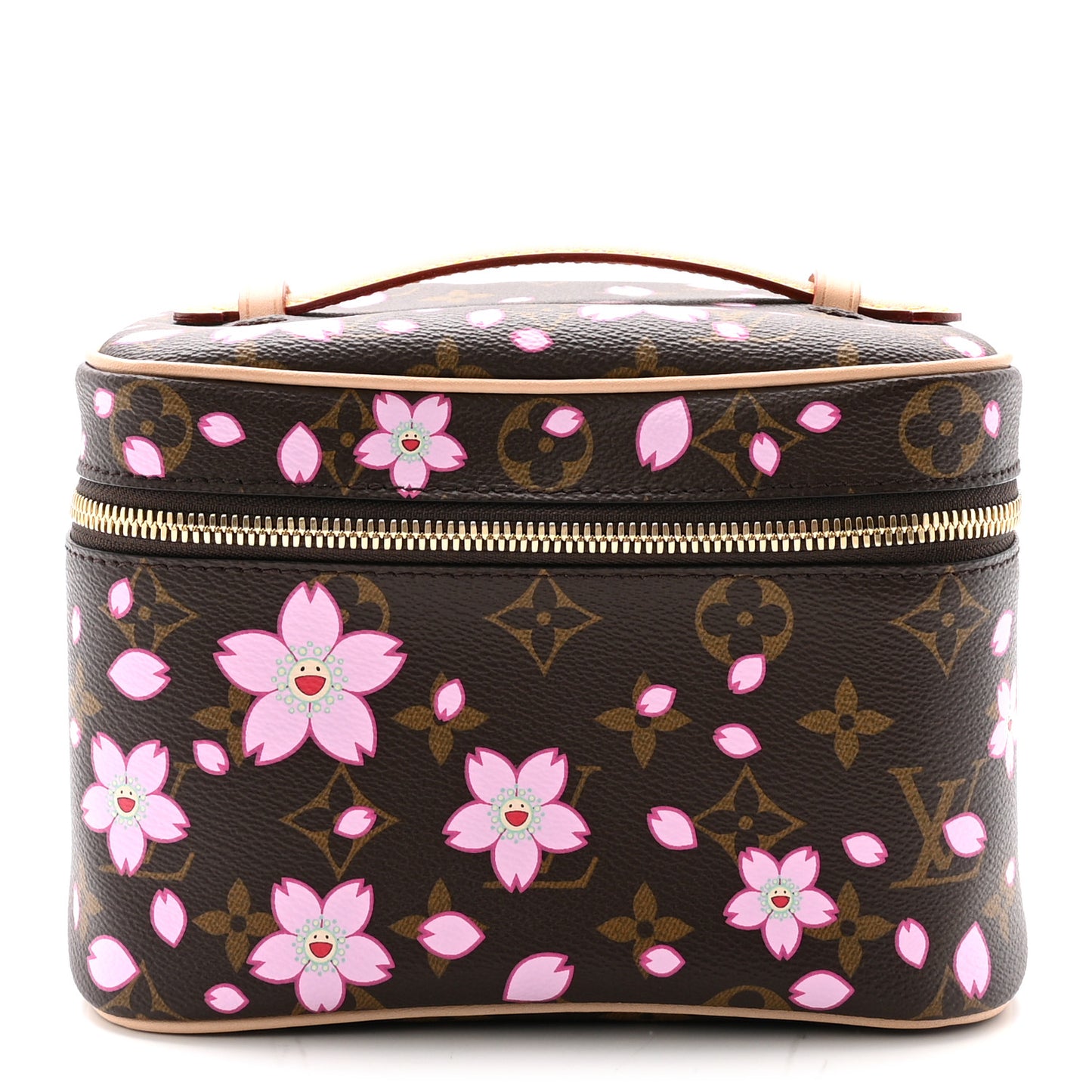 LV X TM Monogram Cherry Blossom Nice Mini Sakura Brown