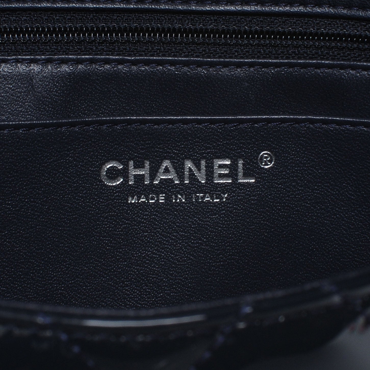 Chanel Patent Jumbo Single Flap Navy 5 of 8