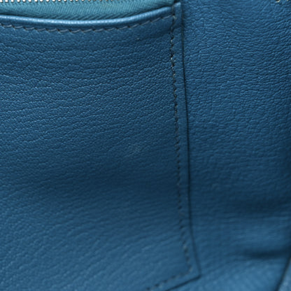 Hermes Taurillon Clemence Jypsiere 31 Bleu Izmir 13 of 21