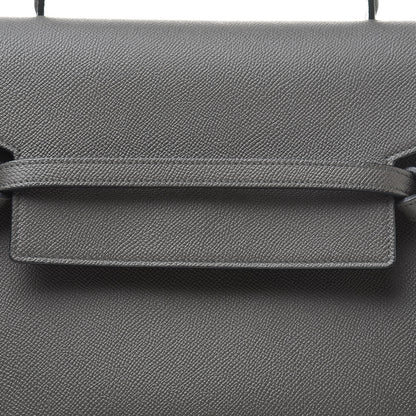 Celine Grained Calfskin Mini Belt Bag Grey 9 of 14