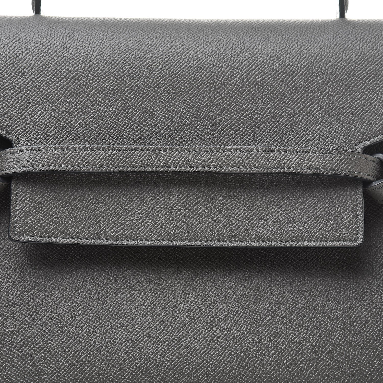 Celine Grained Calfskin Mini Belt Bag Grey 9 of 14