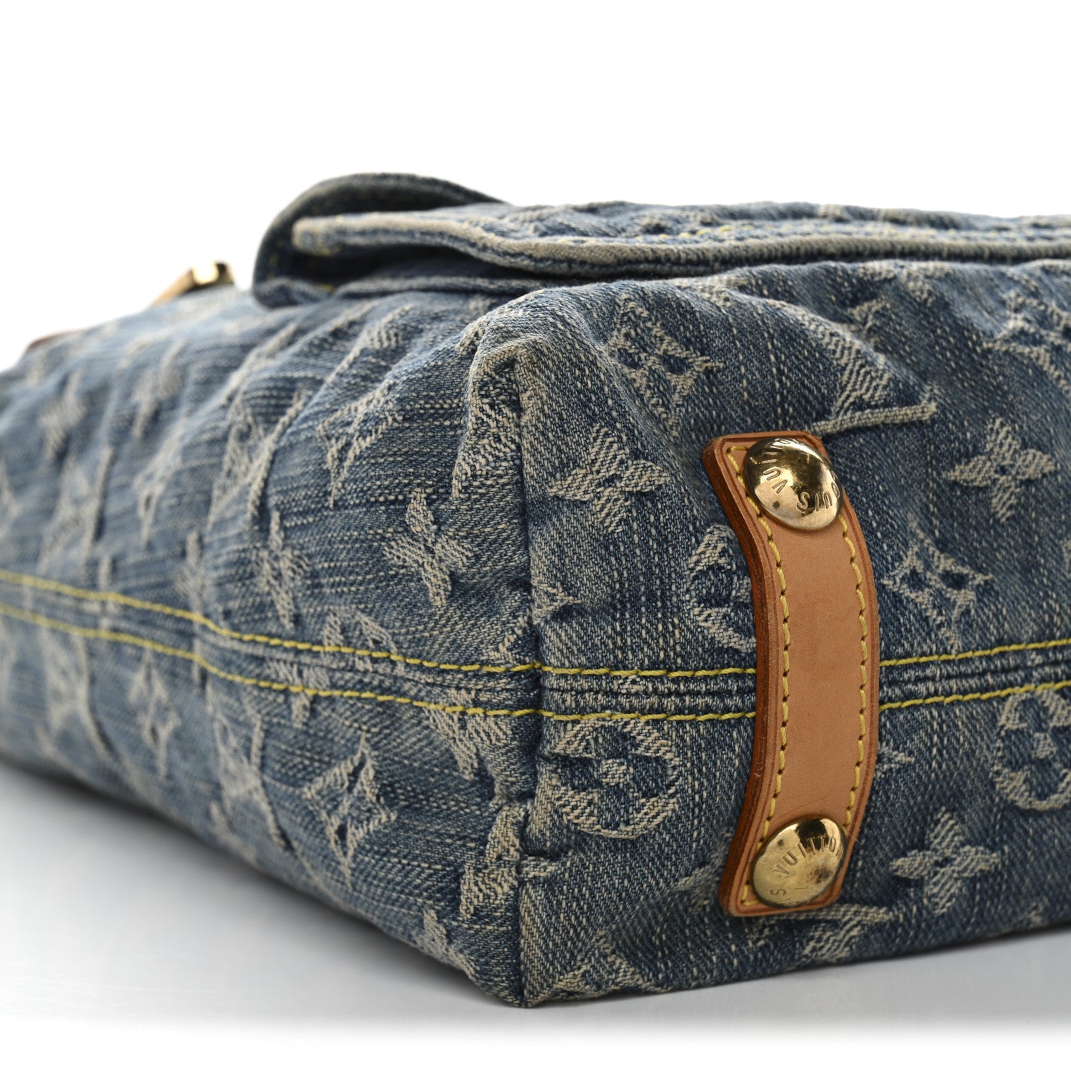 Louis Vuitton Denim Baggy GM Blue 8 of 11
