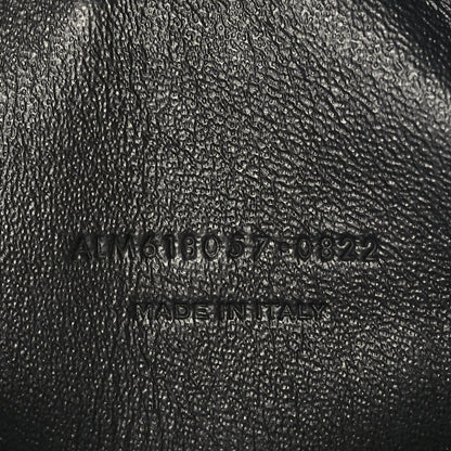 Saint Laurent Grain De Poudre Matelasse Monogram Mini Lou Camera Bag Black 7 of 9
