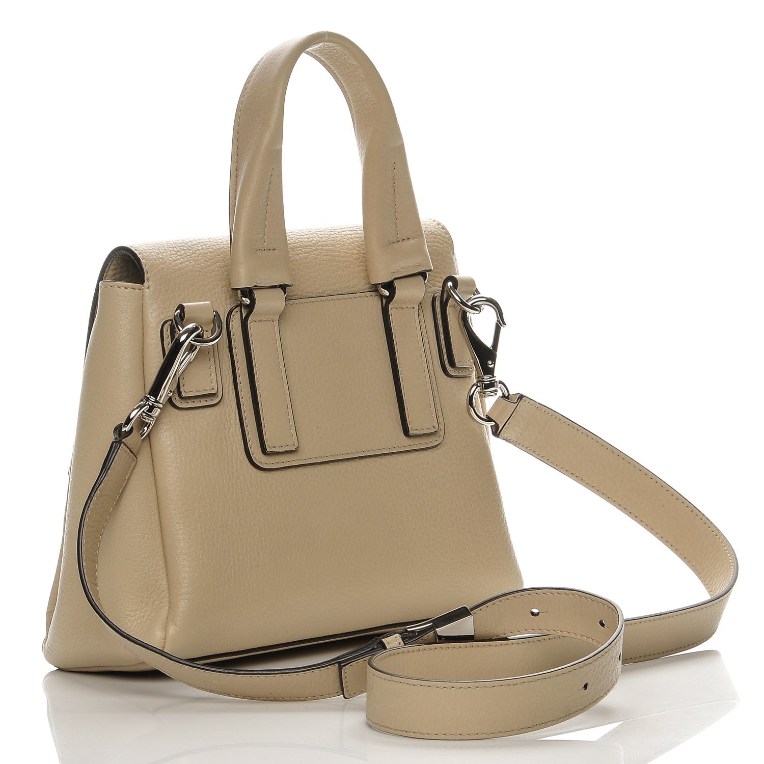 Givenchy Calfskin Small Pandora Pure Flap Bag Sand 3 of 7