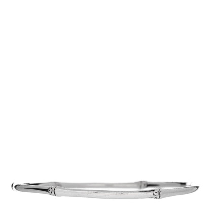 John Hardy Sterling Silver Slim Bamboo Bangle Bracelet 2 of 4