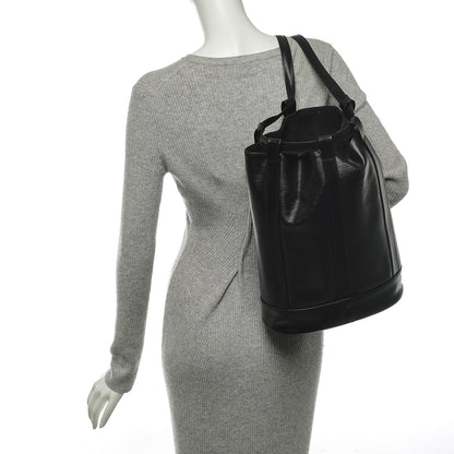 Louis Vuitton Epi Randonnee PM Black 2 of 6