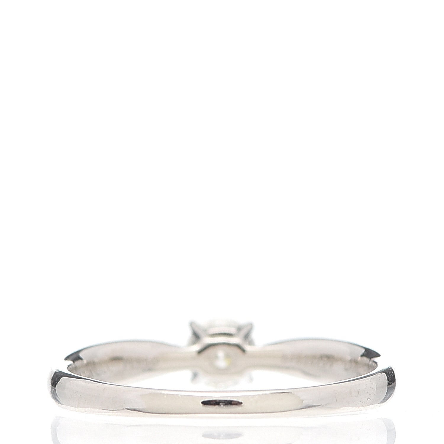 Tiffany Platinum Diamond .31ct Harmony Solitaire Engagement Ring 54 7 3 of 5