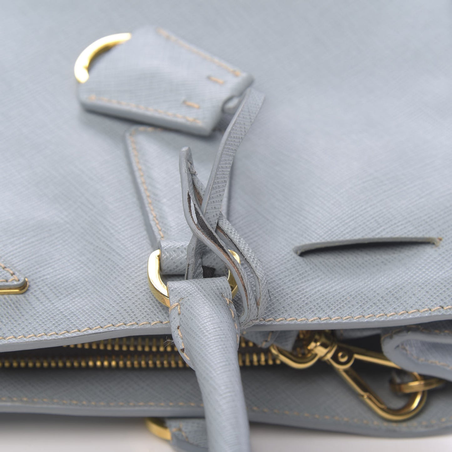 Saffiano Lux Small Tote Lago