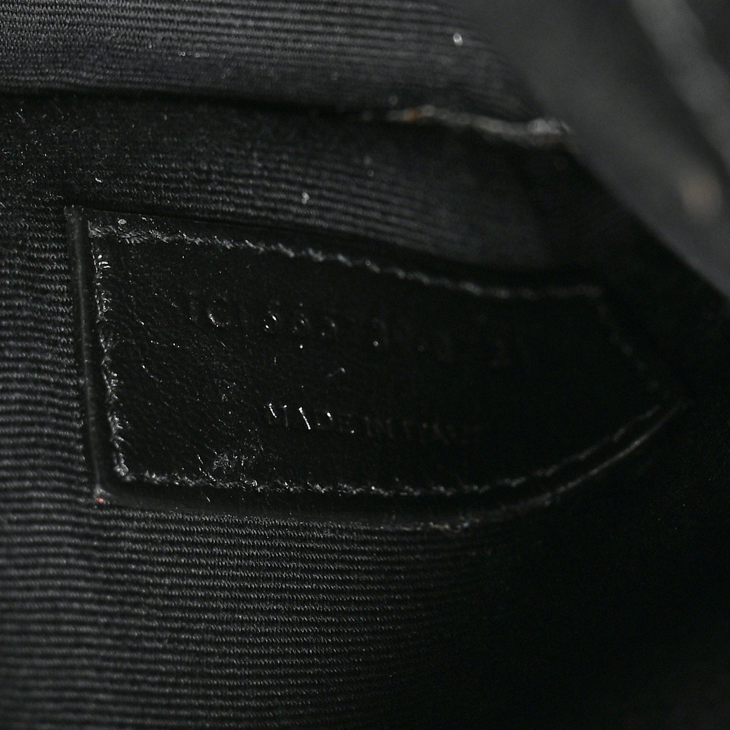 Grain De Poudre Uptown Pouch Black