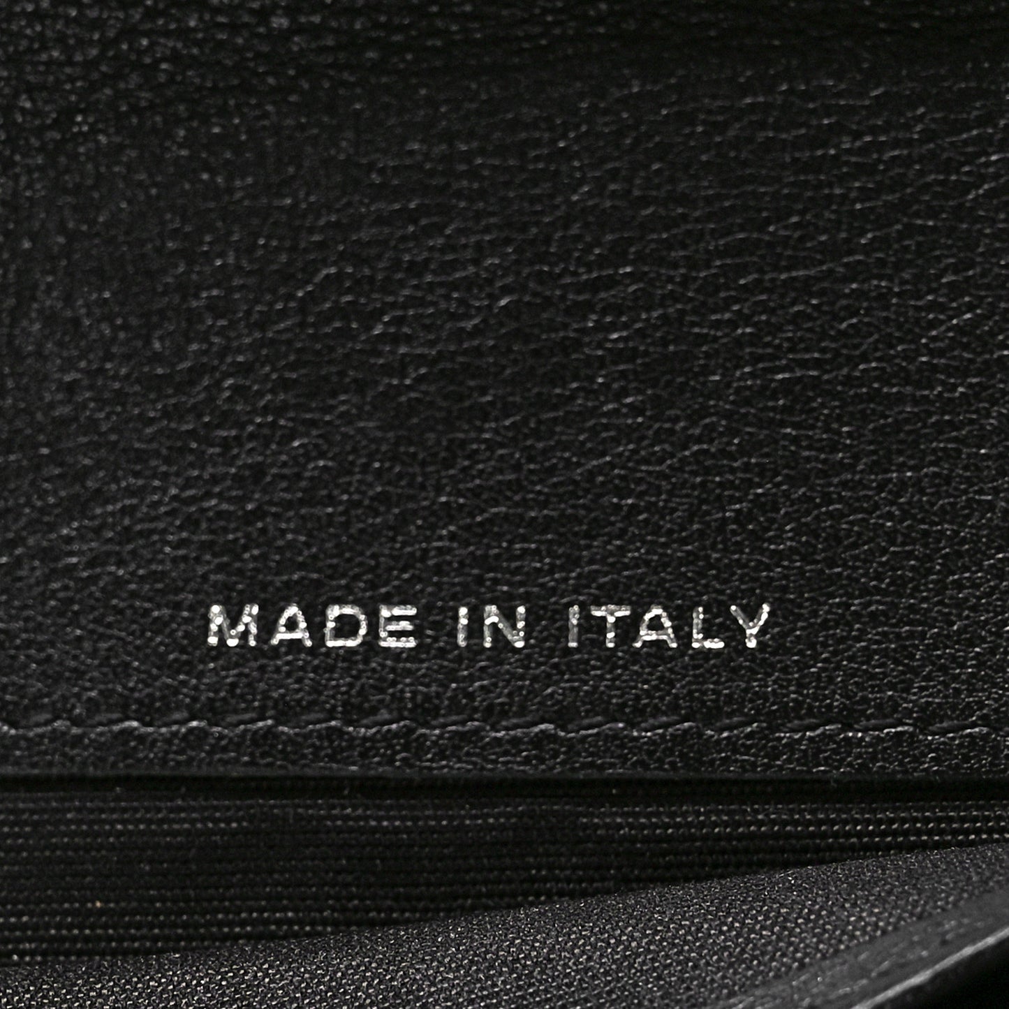 Caviar Sevruga Large Zip Pocket Wallet Black