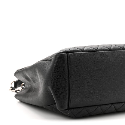 Chanel Caviar Quilted Grand Shopping Tote GST Black 9 of 10