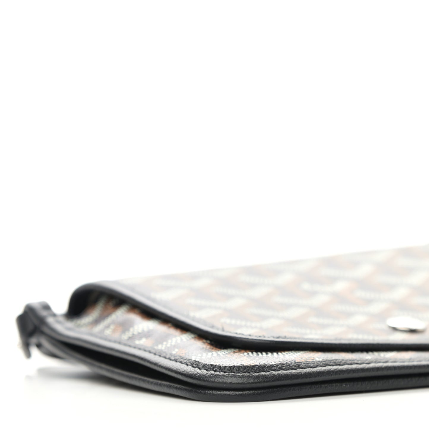 Goyardine Plumet Wallet Clutch Black