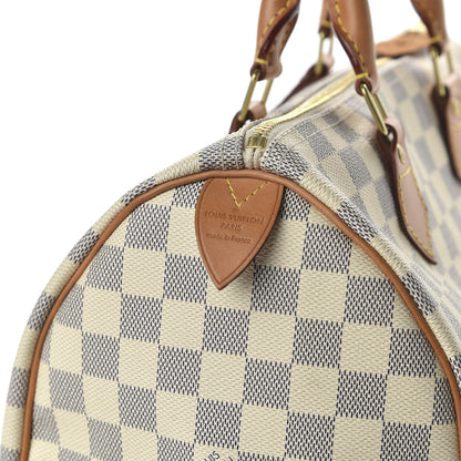 Louis Vuitton Damier Azur Speedy 30 8 of 10