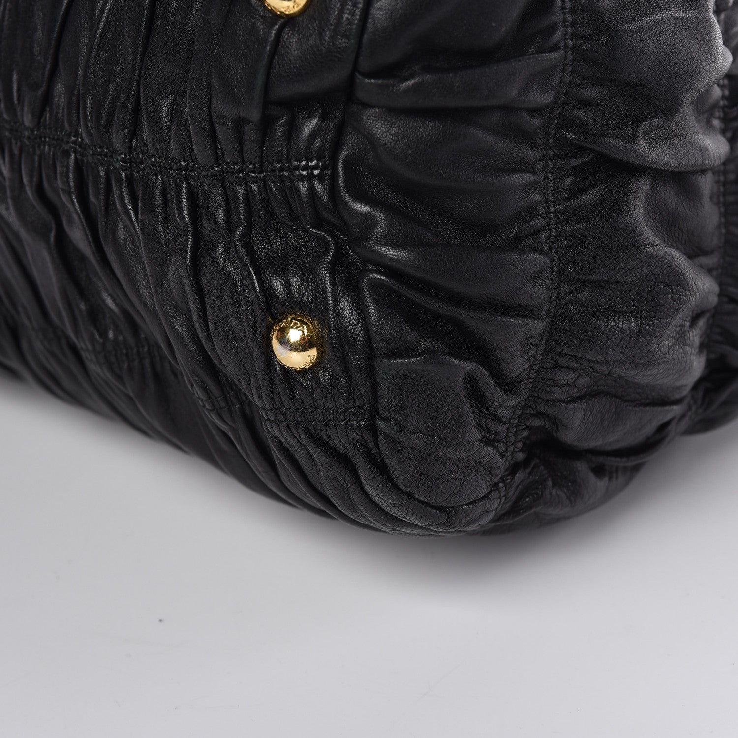 Prada Nappa Gaufre Tote Black 10 of 10
