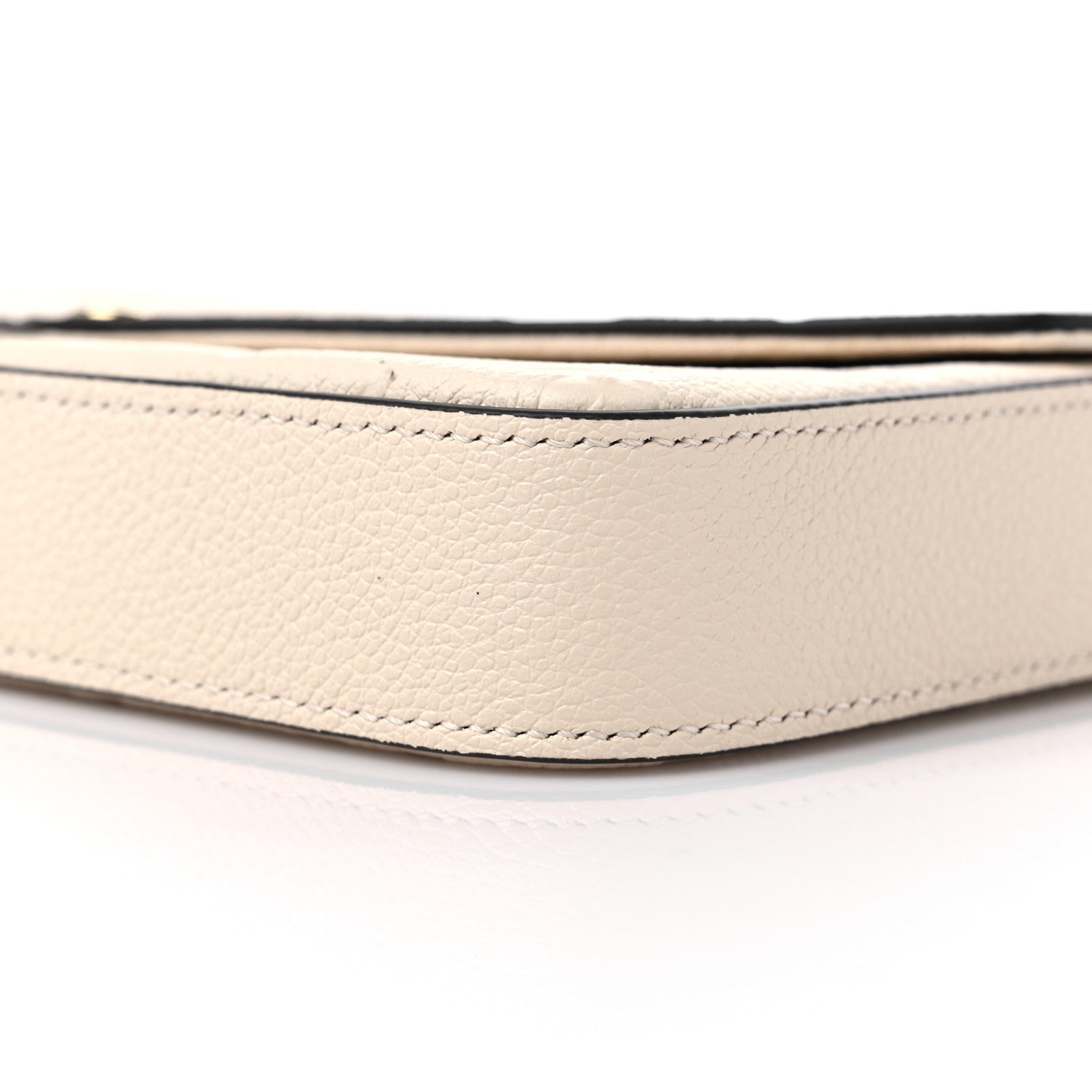 Louis Vuitton Empreinte Pochette Felicie Chain Wallet Cream 9 of 10