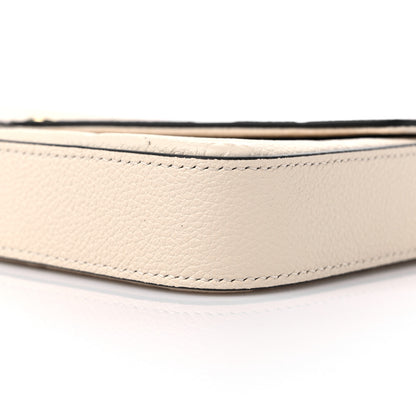 Louis Vuitton Empreinte Pochette Felicie Chain Wallet Cream 9 of 10