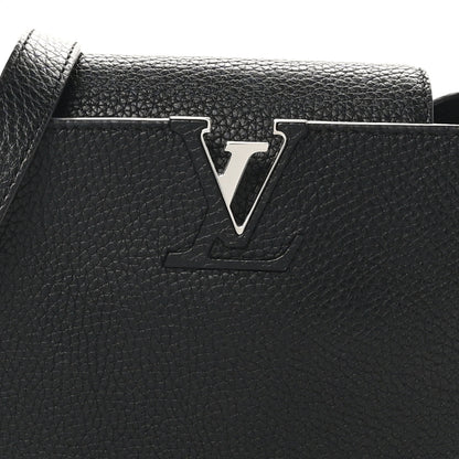 Louis Vuitton Taurillon Capucines BB Black 7 of 9