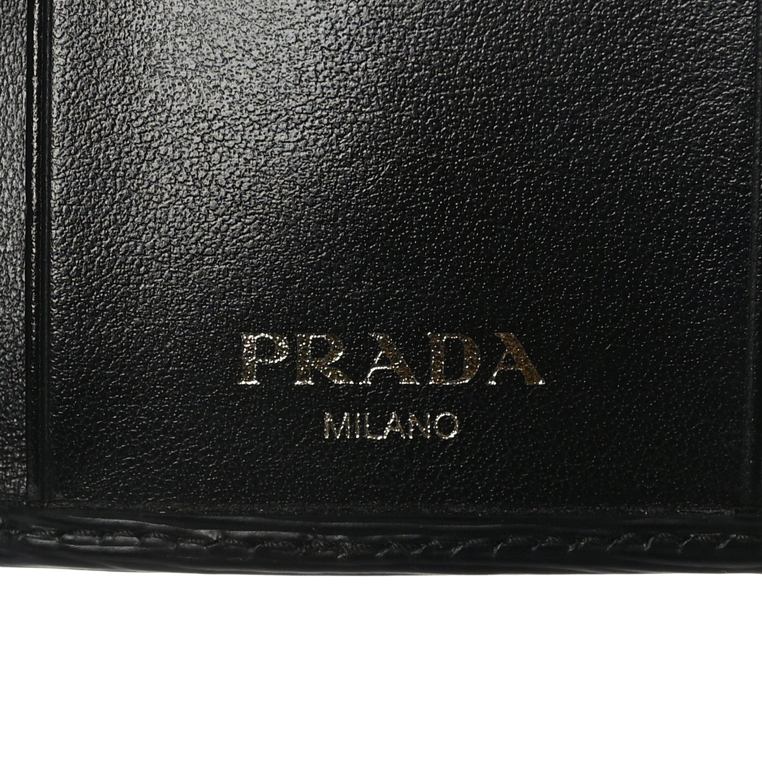 Prada Vitello Move 6 Key Holder Black 6 of 6