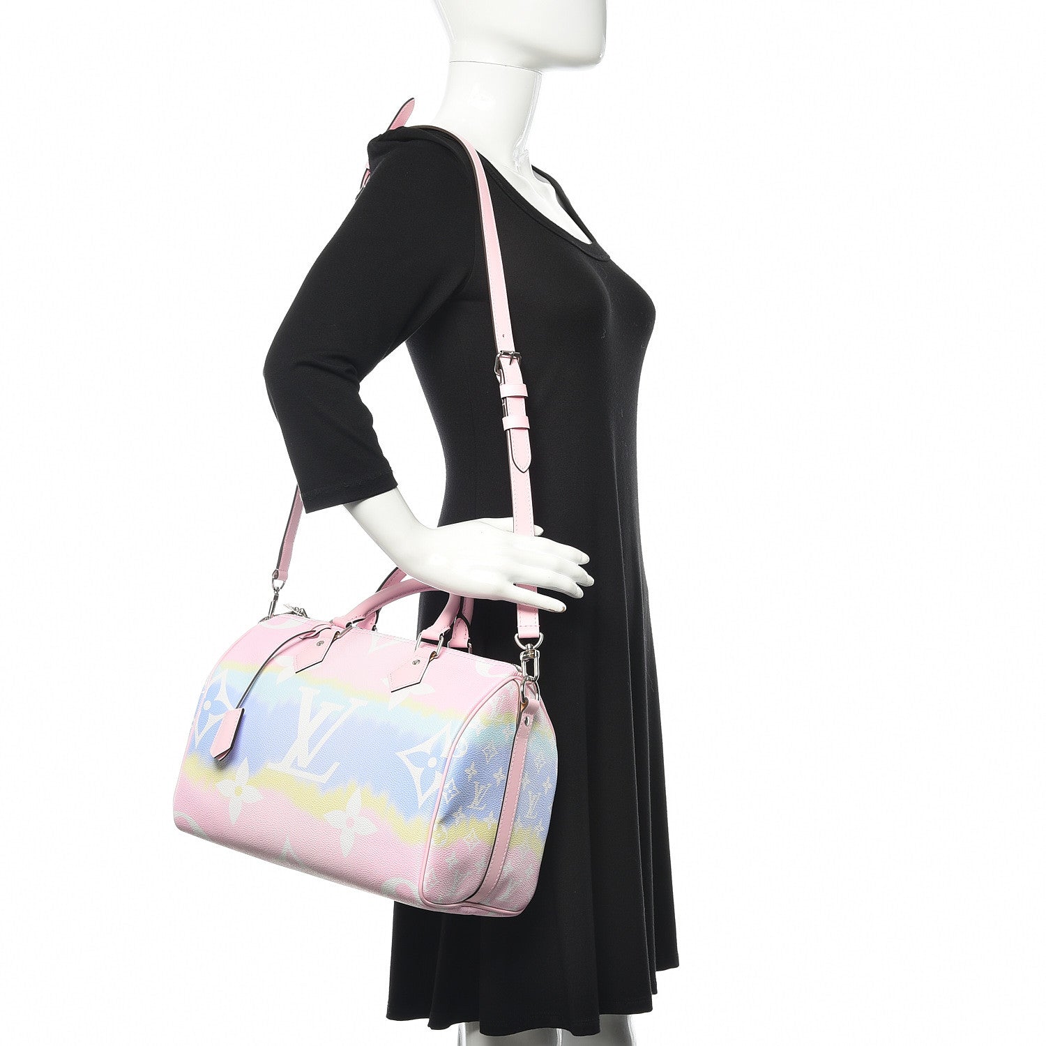 Louis Vuitton Monogram Escale Speedy Bandouliere 30 Pastel 2 of 10