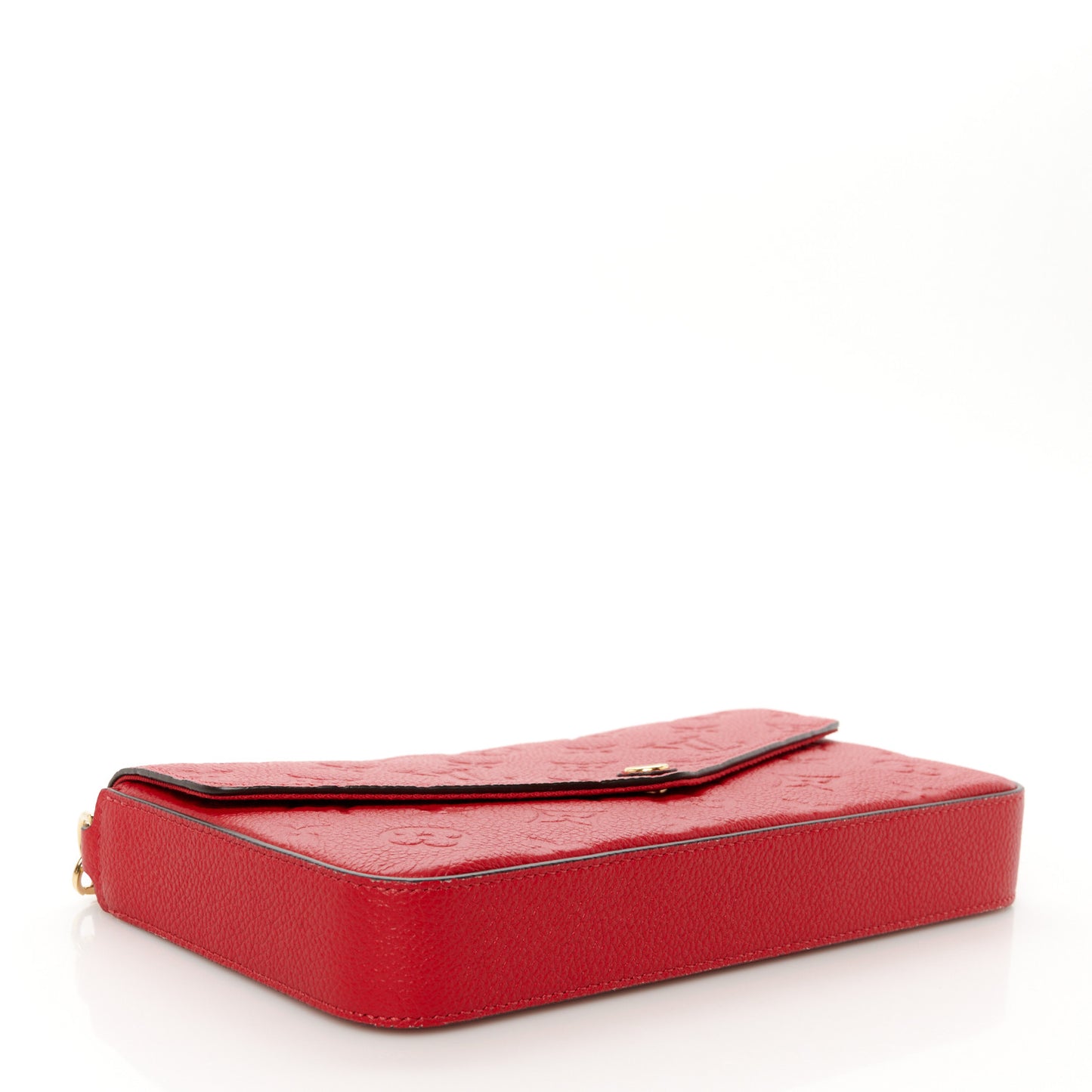Empreinte Pochette Felicie Chain Wallet Scarlet