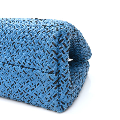 Bottega Veneta Nappa Intrecciato Large Cabat Blue Black 11 of 12