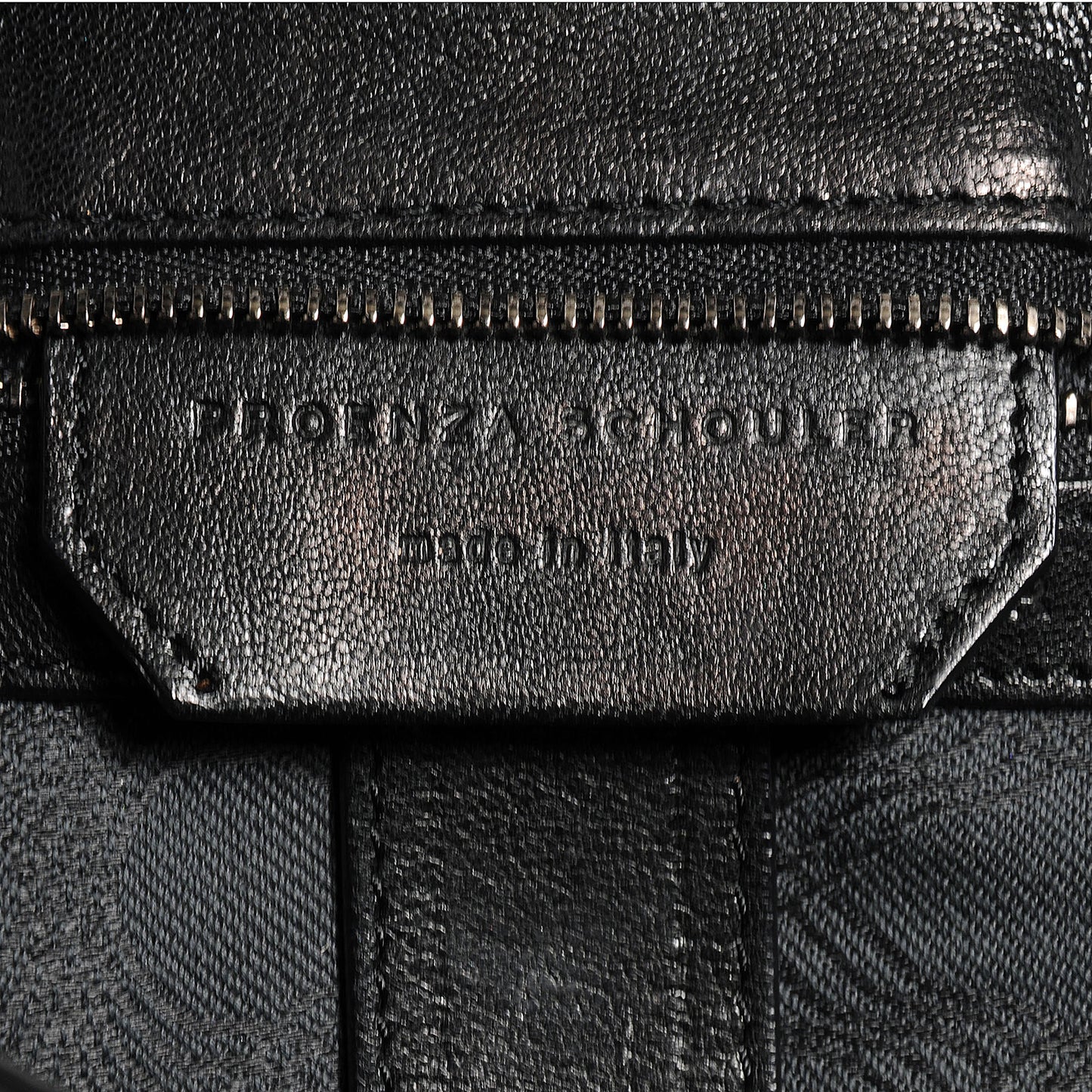 Lambskin PS1 Medium Satchel Black