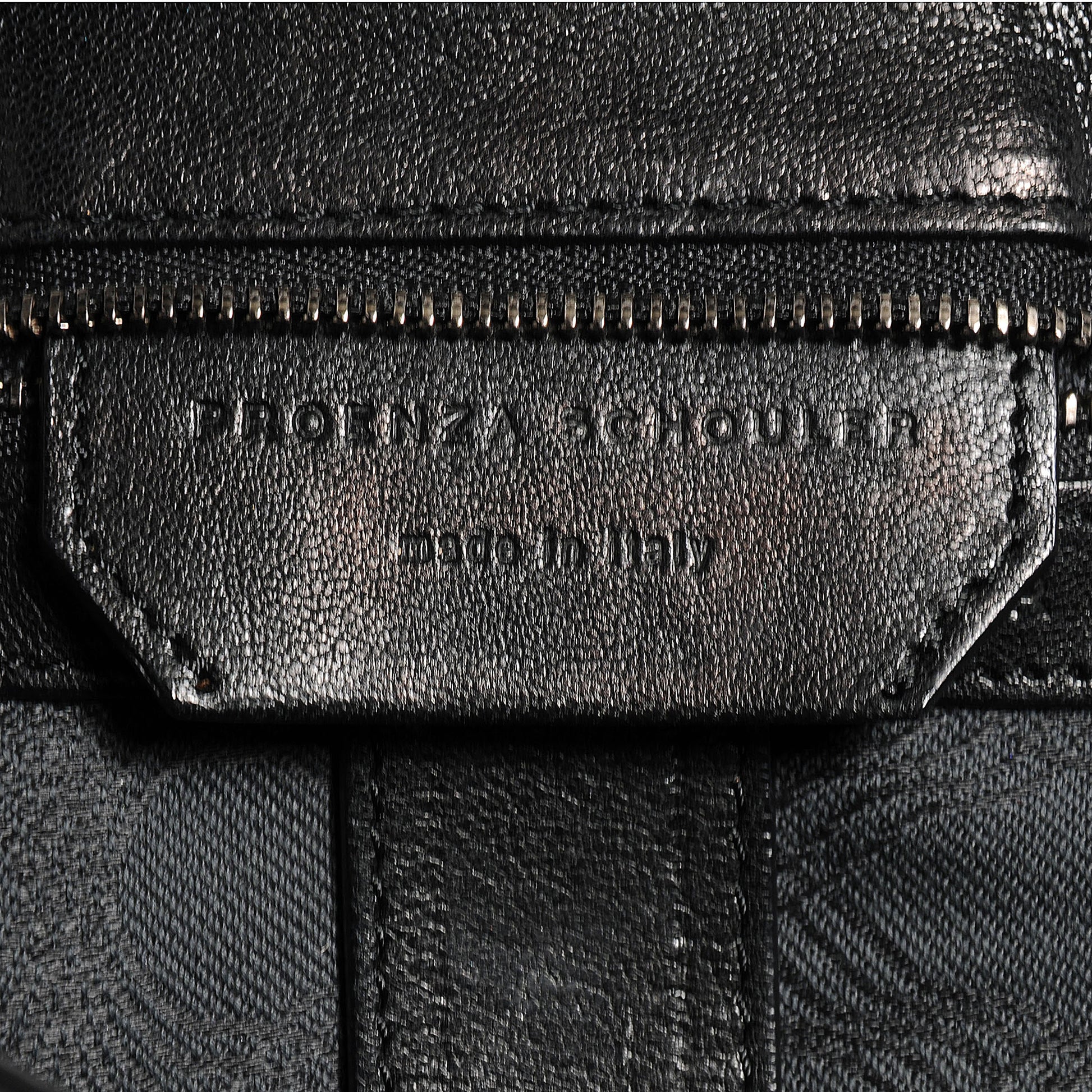 Proenza Schouler Lambskin PS1 Medium Satchel Black 7 of 8