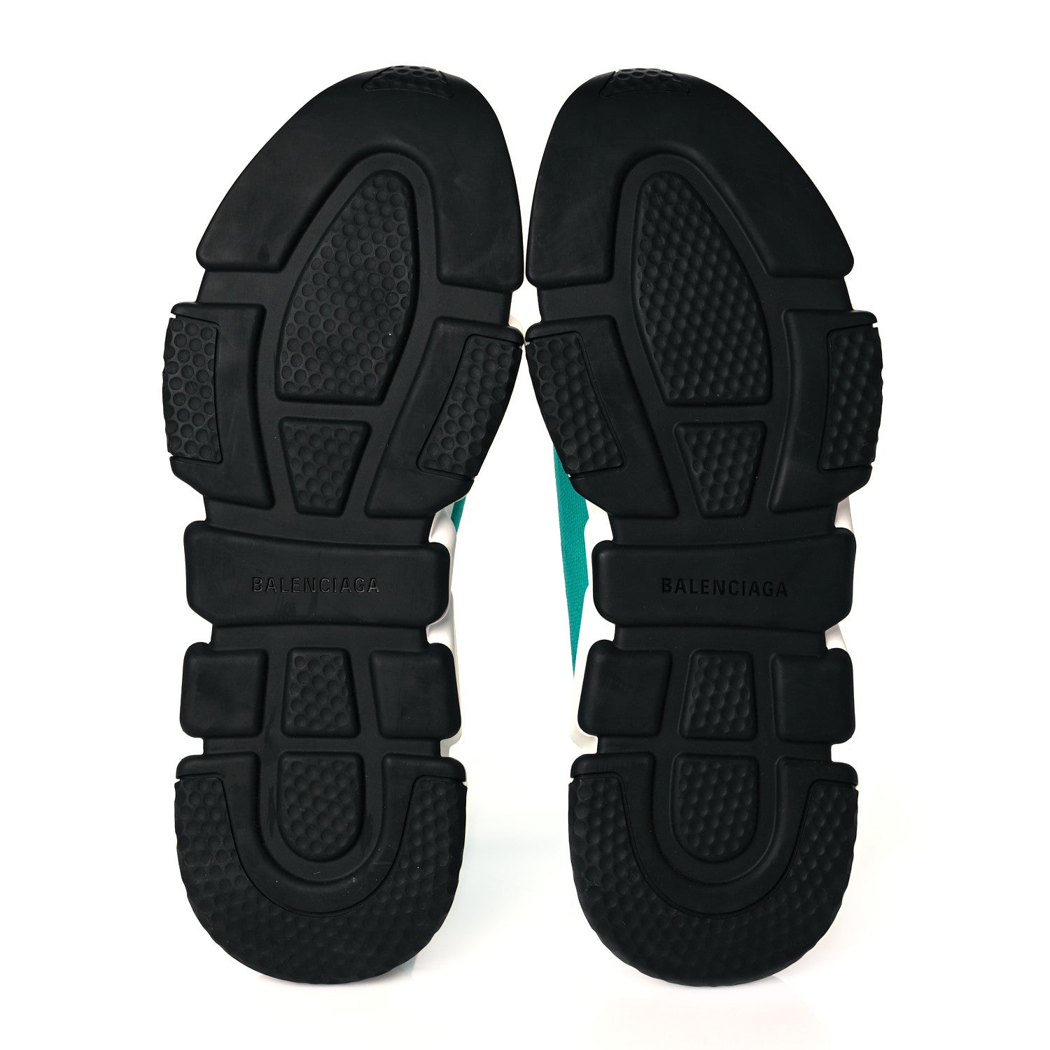 Balenciaga Neoprene Knit Mens Speed Sneakers 46 Turquoise 5 of 9