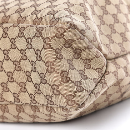 Gucci Monogram Large Horsebit Chain Hobo Dark Brown 10 of 12